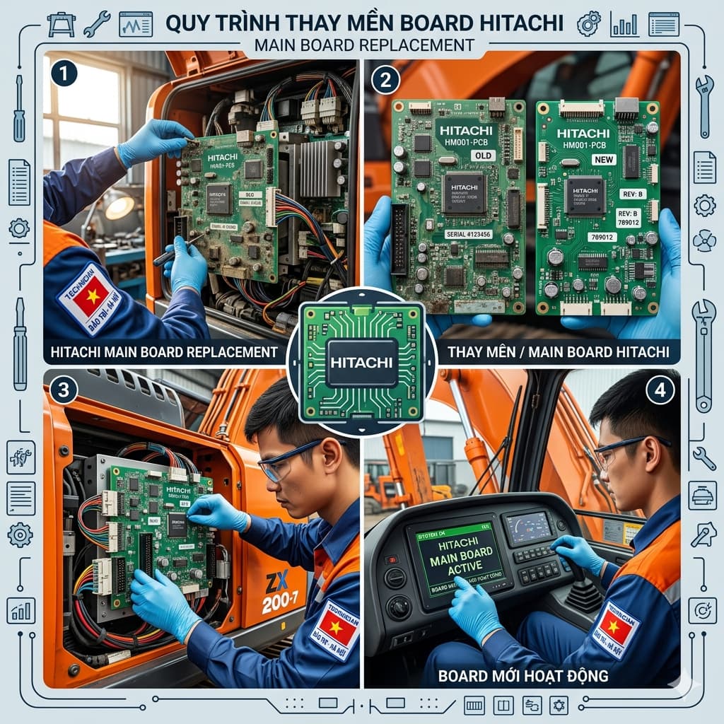 Sửa chữa bảo hành điều hòa Hitachi 